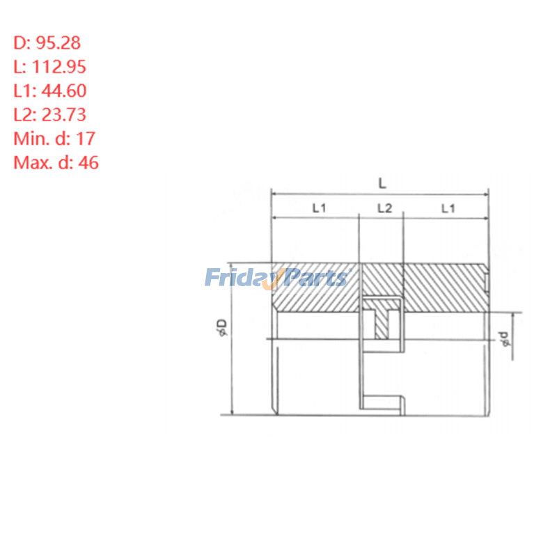 FridayParts Kupplung