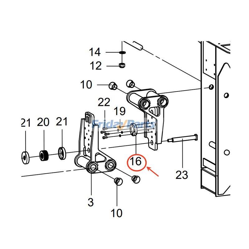 Support Plate for Aerial Work Platforms