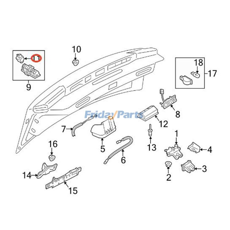 FridayParts Surround View Camera