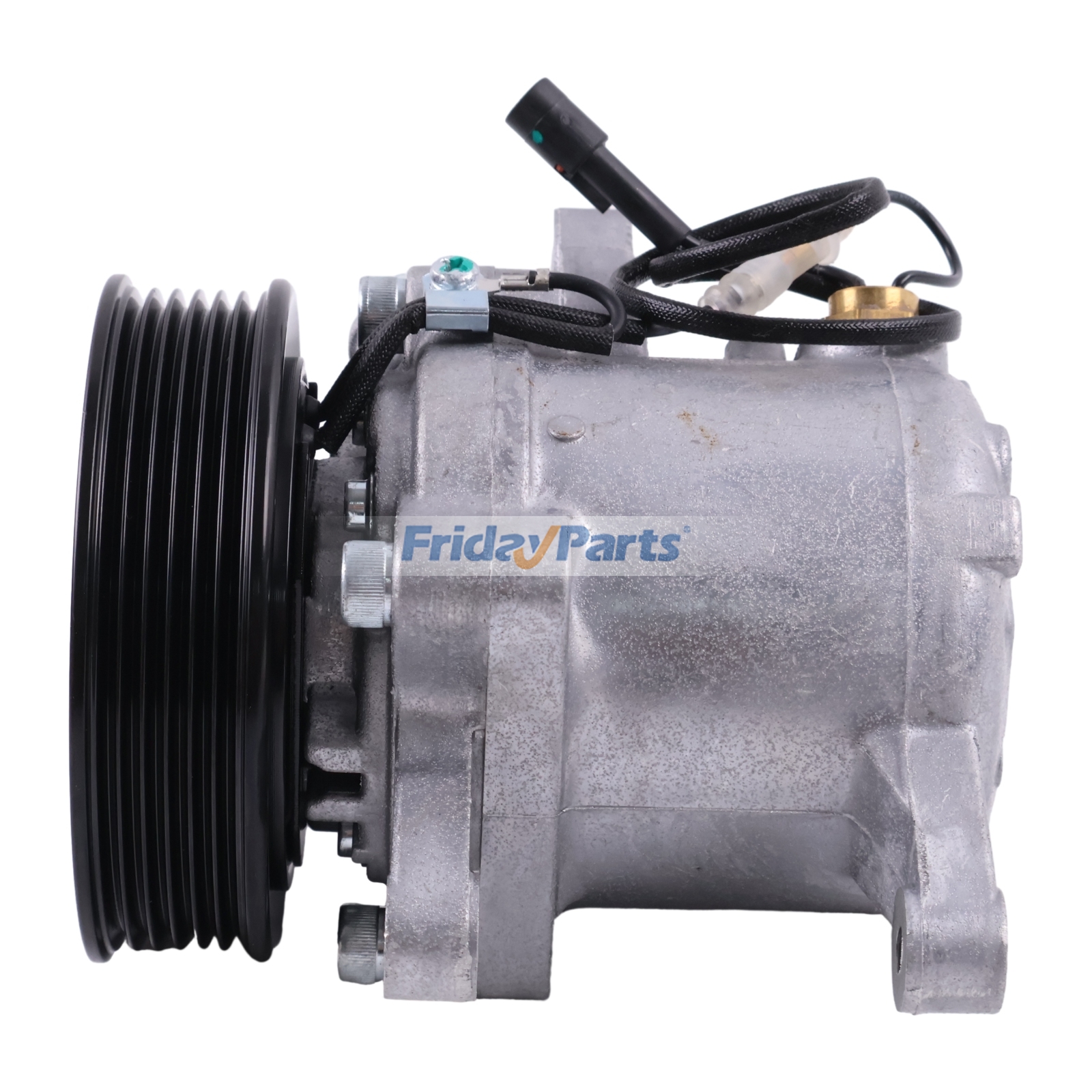 Compresor de aire acondicionado SV07E 447280-3080 para tractor Kubota M126, M135, M6, M126GXDTC, M135GX, M6-131DTC para Tractor Para KUBOTA FridayParts