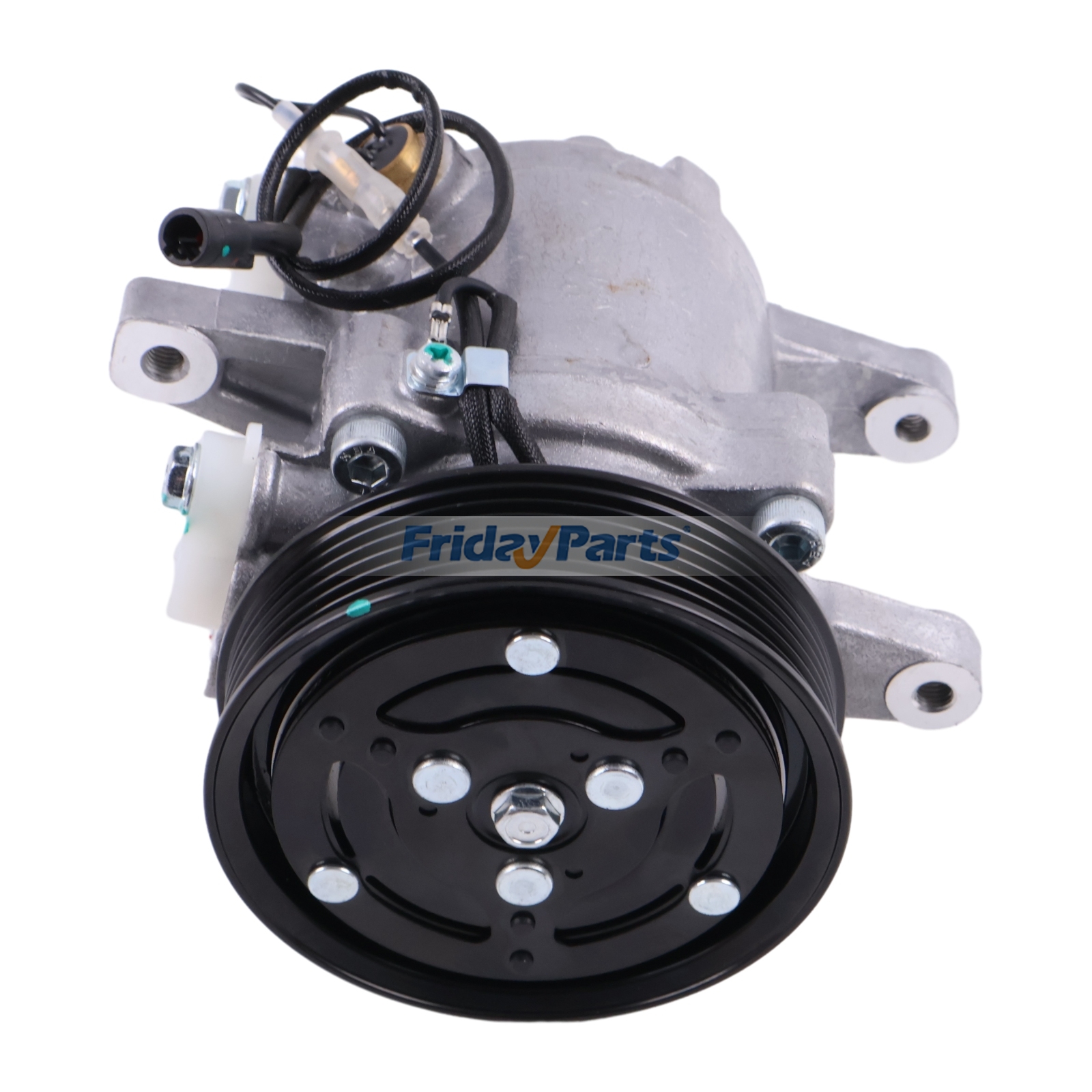Compresor de aire acondicionado SV07E 447280-3080 para tractor Kubota M126, M135, M6, M126GXDTC, M135GX, M6-131DTC para Tractor
