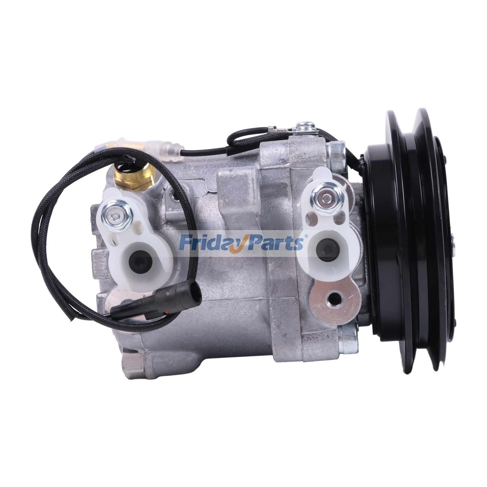 Compresor de aire acondicionado SV07E 447280-3080 para tractor Kubota M126, M135, M6, M126GXDTC, M135GX, M6-131DTC de FridayParts