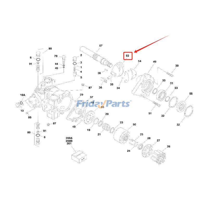 FridayParts Taumelscheibe
