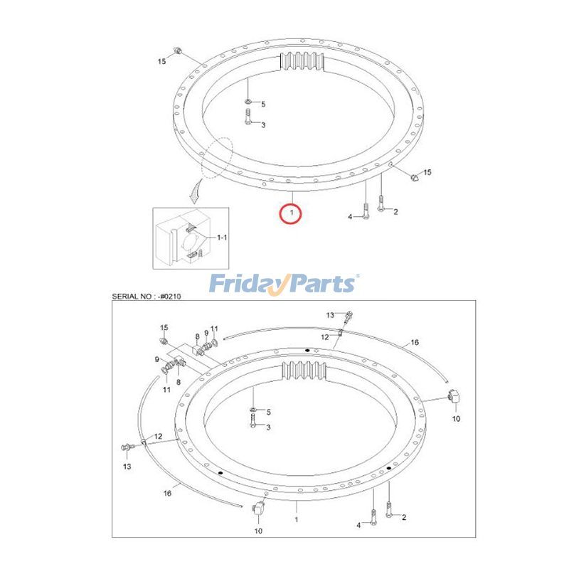 FridayParts Schwenklager