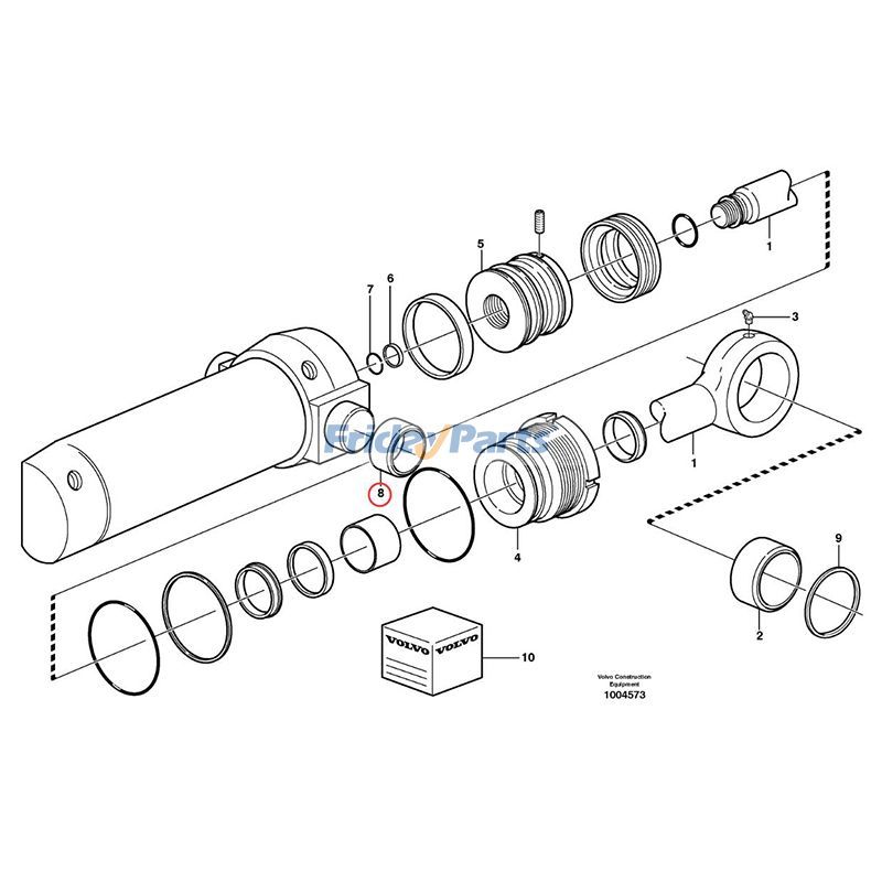 Swing Cylinder Bushing Backhoe for Loader