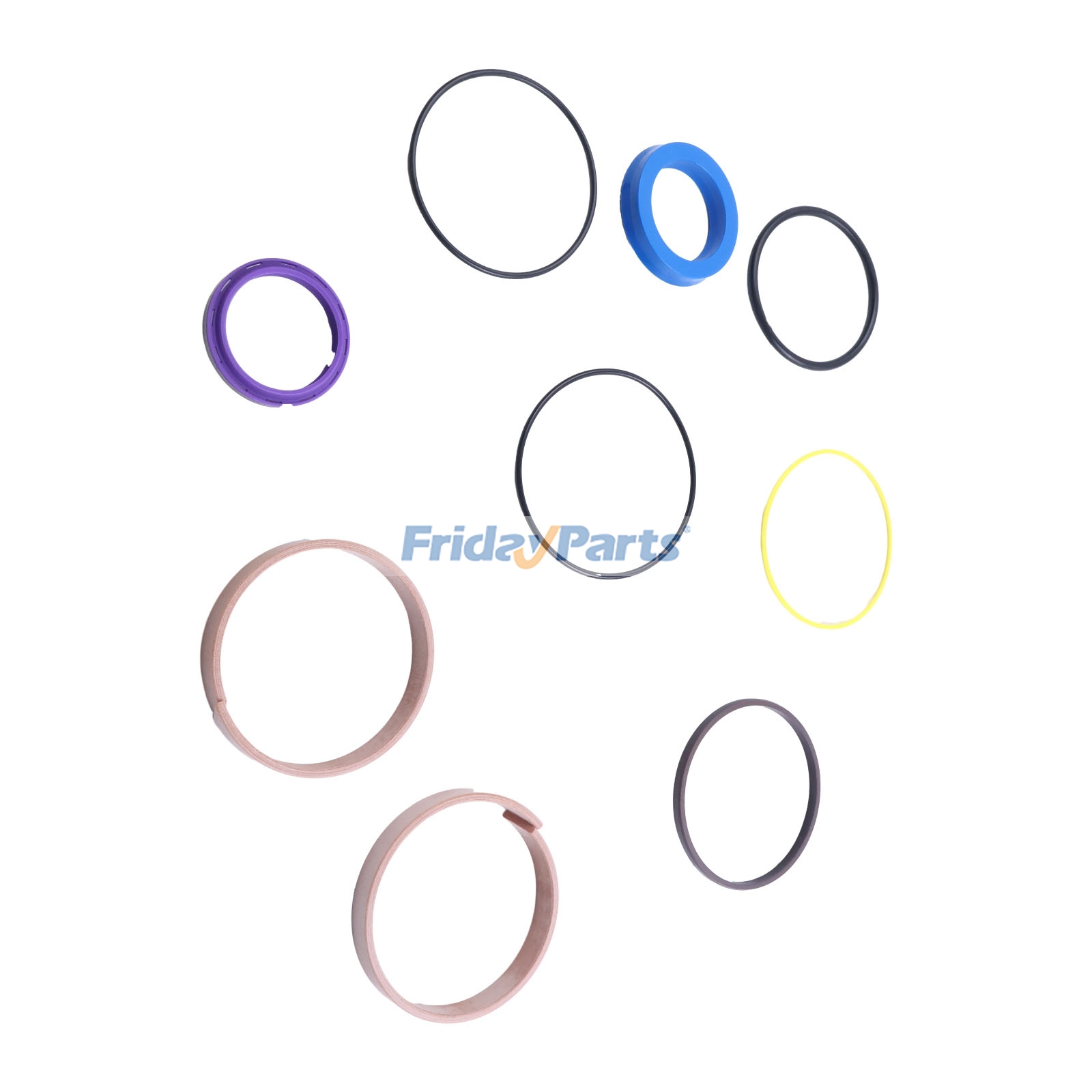 Kit de sello de cilindro de giro 0656604 para excavadora John Deere 50ZTS Para JOHN DEERE