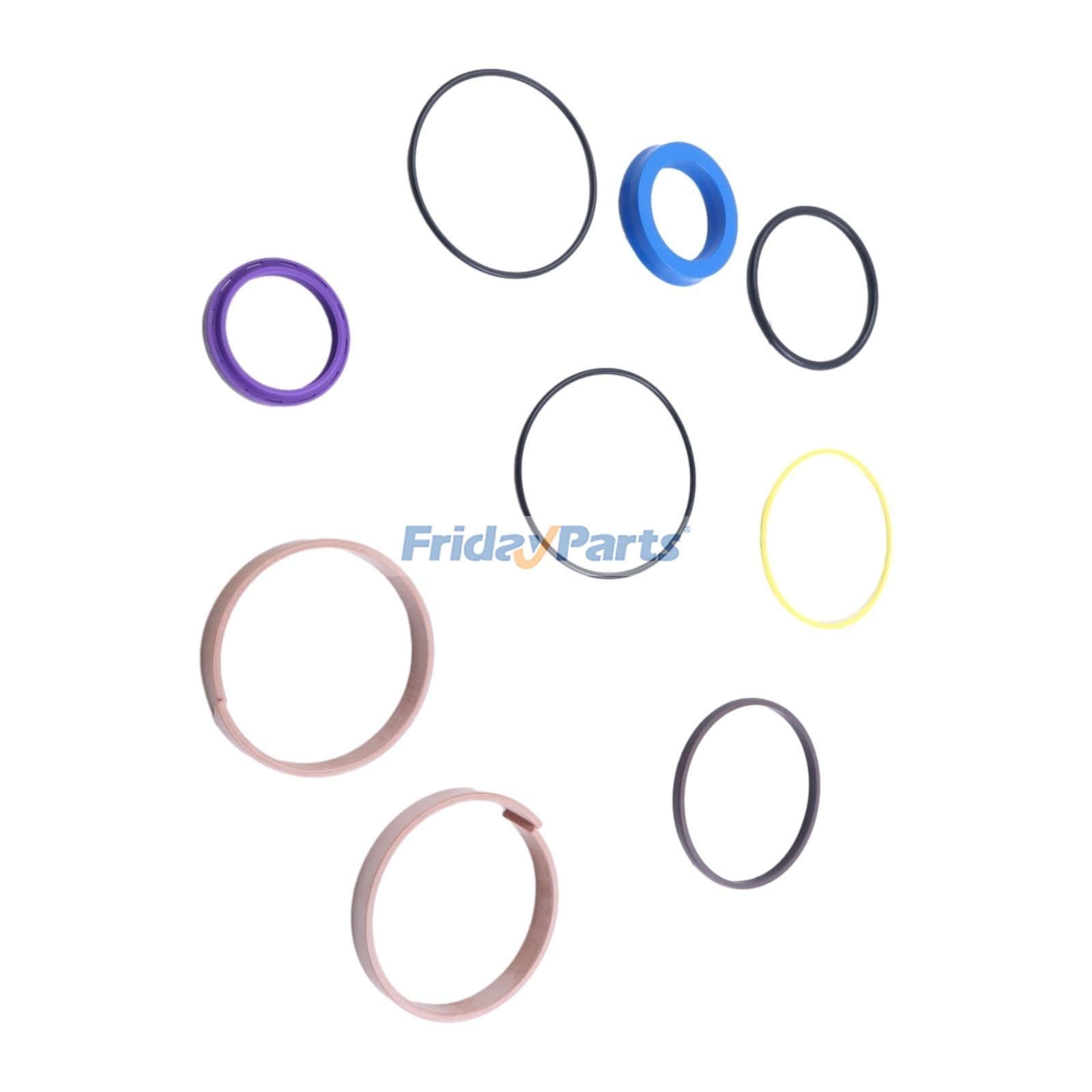 Boom Swing Cylinder Seal Kit compatible with Excavator