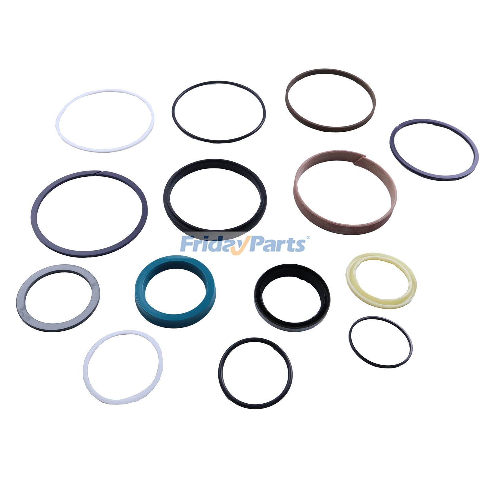 Kit de vedação do cilindro de giro 707-99-32070 para retroescavadeira Komatsu WB146-5 WB97S-5E0 WB93S-5 WB97R-5E0