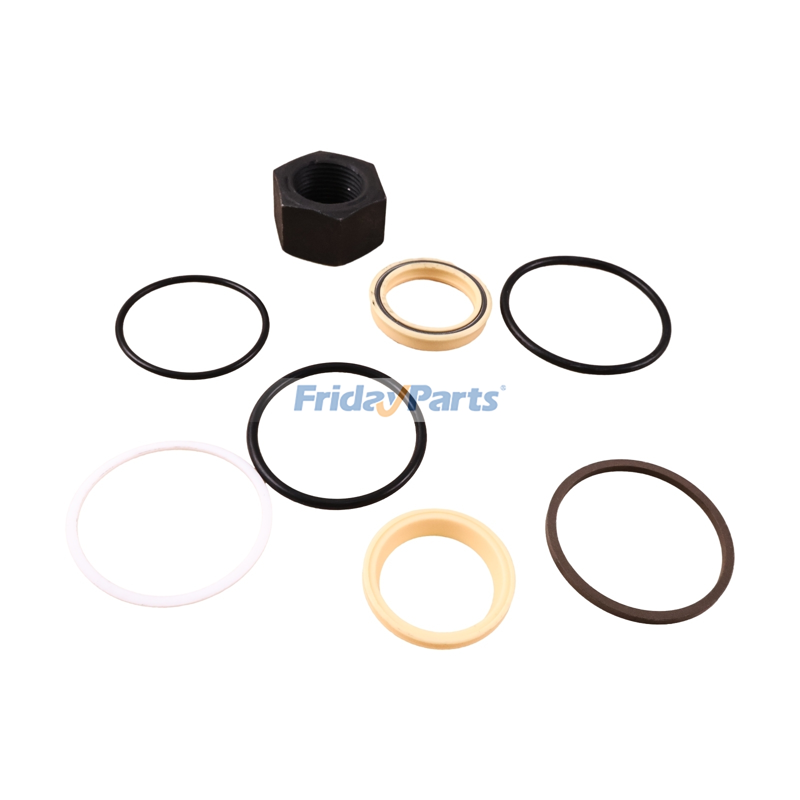 Swing Cylinder Seal Kit compatible with Excavator