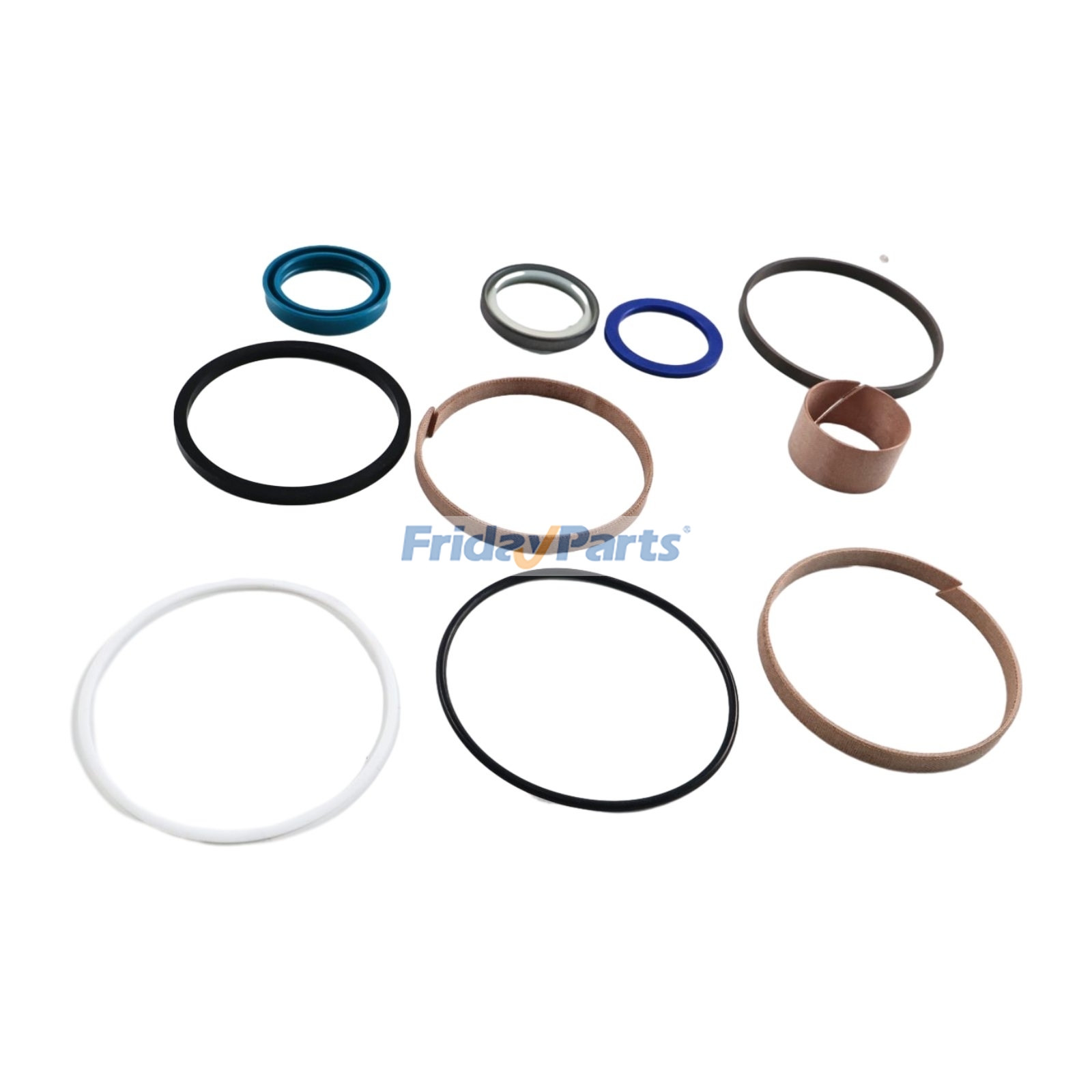 Kit de sello de cilindro de giro para retroexcavadora CASE 580G para Pala cargadora