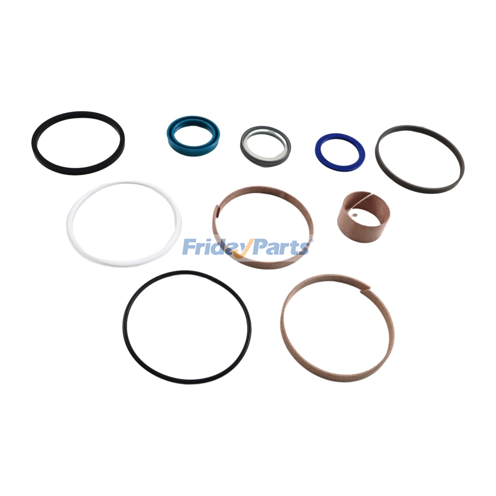 Kit de sello de cilindro de giro para retroexcavadora CASE 580G Para CASE