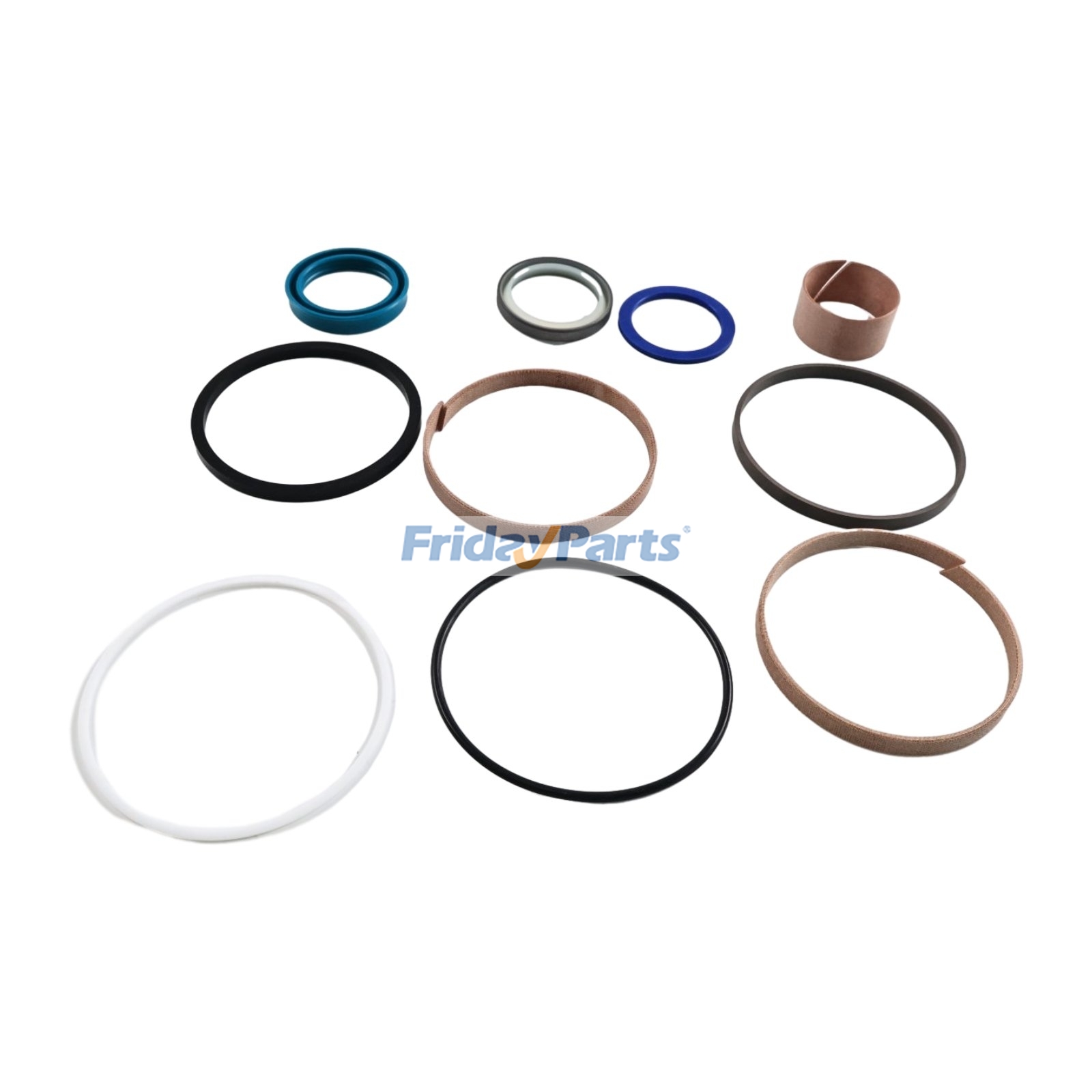 Kit de sello de cilindro de giro para retroexcavadora CASE 580G de FridayParts