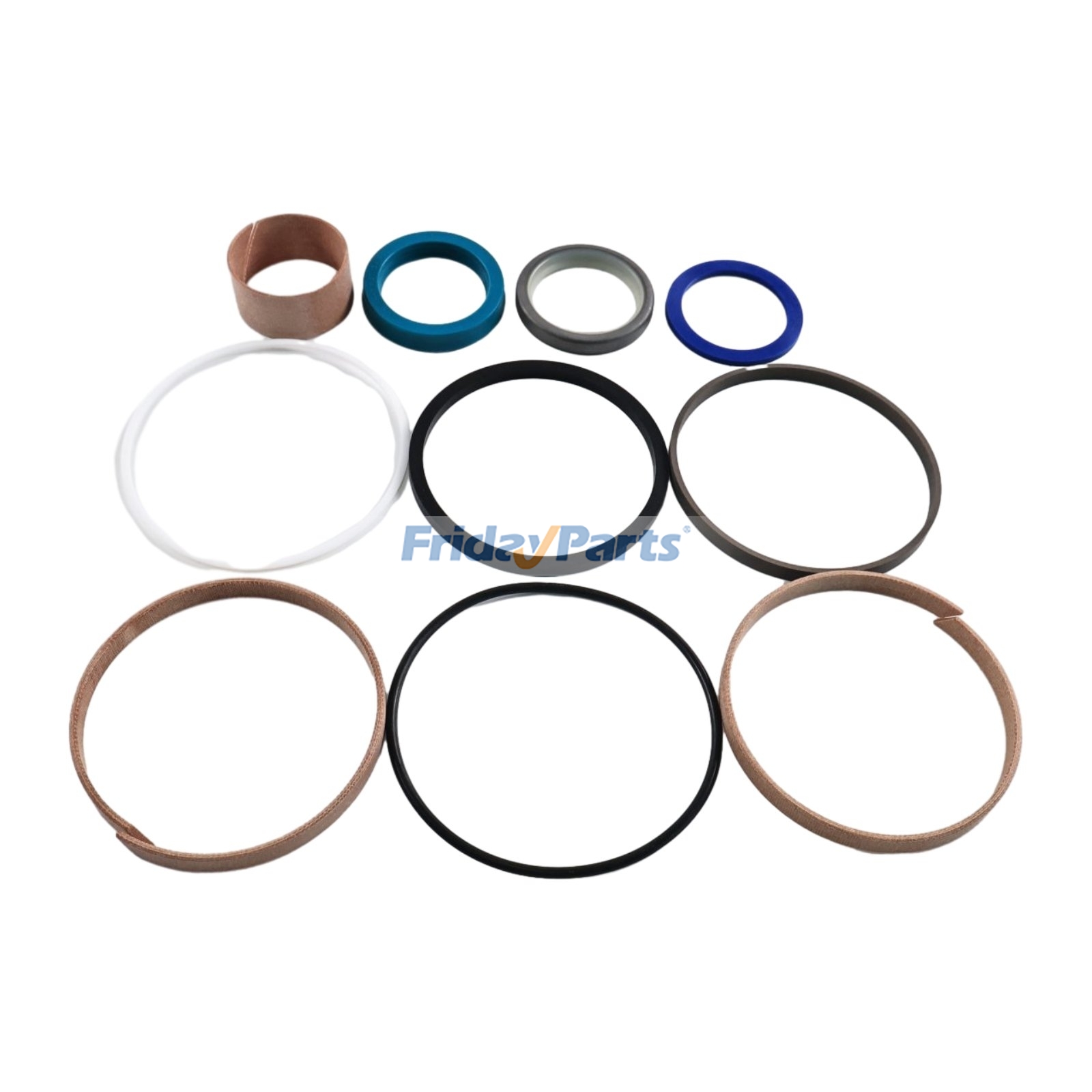 Kit de sello de cilindro de giro para retroexcavadora CASE 580G
