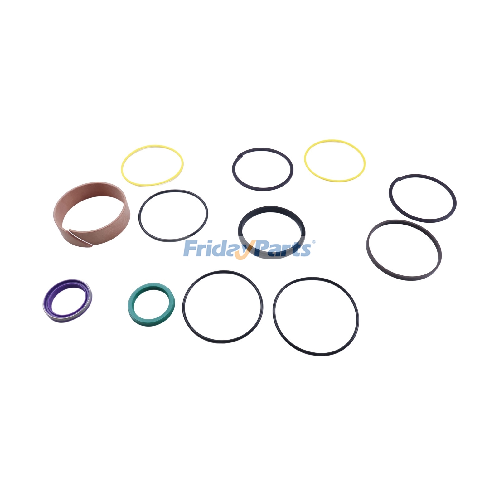 Kit de sellos de cilindro de giro para miniexcavadora Yanmar B50.2