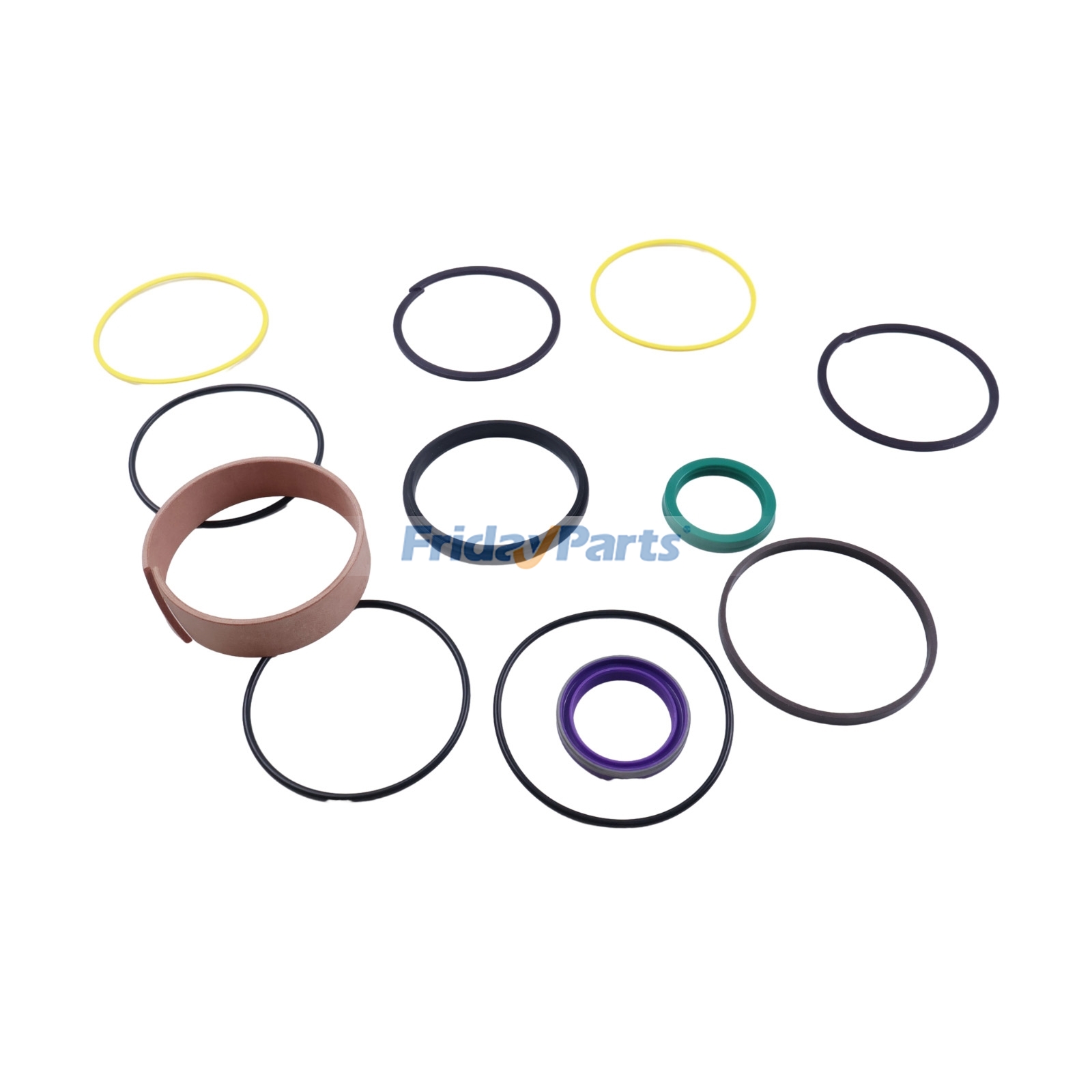 Kit de sellos de cilindro de giro para miniexcavadora Yanmar B50.2