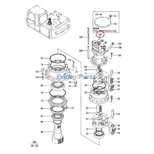 Pressure Sensor Switch 4259333 for Hitachi Excavator EX100 EX120 EX150 Pressure Sensor Switch 4259333 for Hitachi Excavator EX100 EX120 EX150