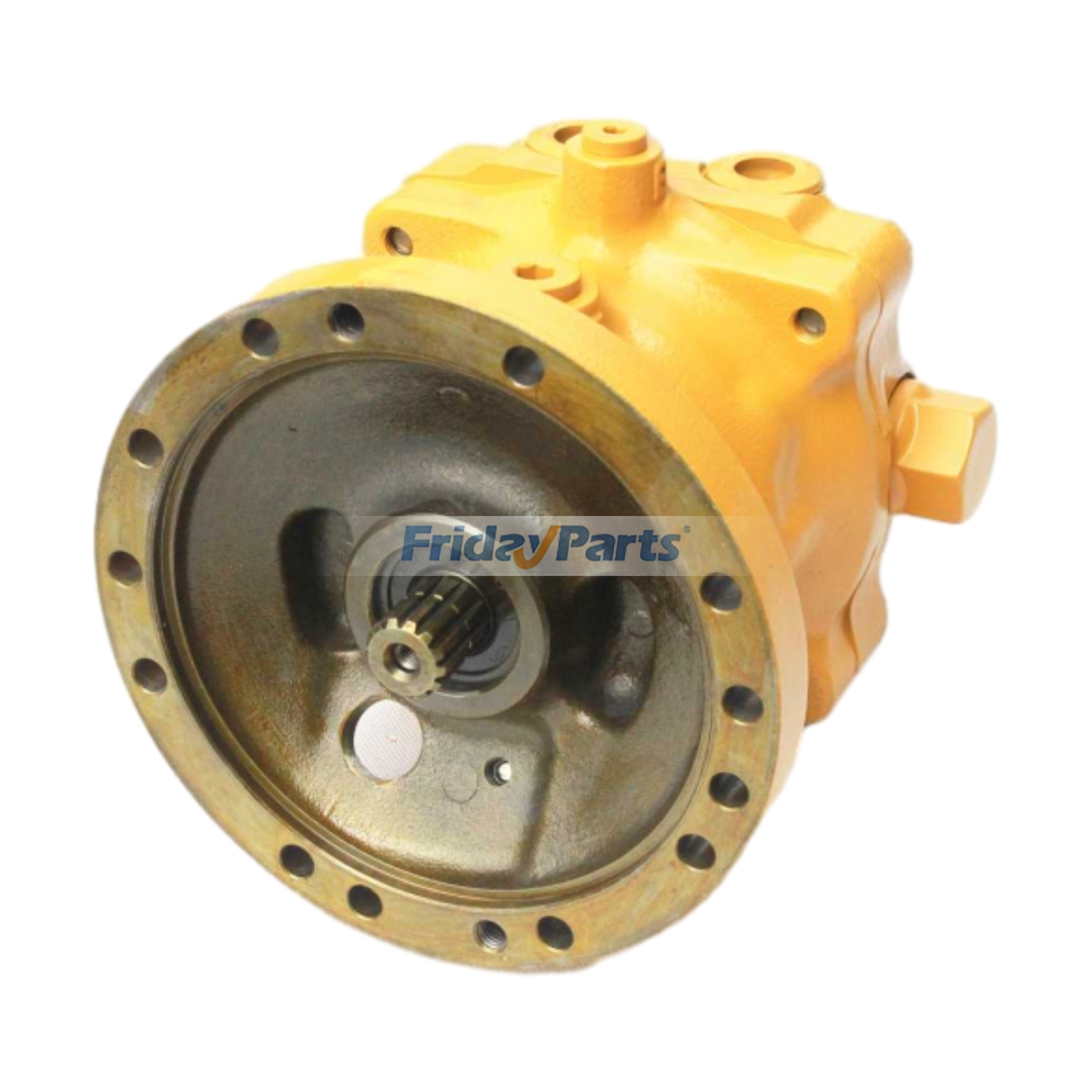 Motor de giro 708-7T-01150 708-7T-00381 201-26-00080 para excavadora Komatsu PC75-1 PC75R-2 PW75-1 PW75R-2 de FridayParts