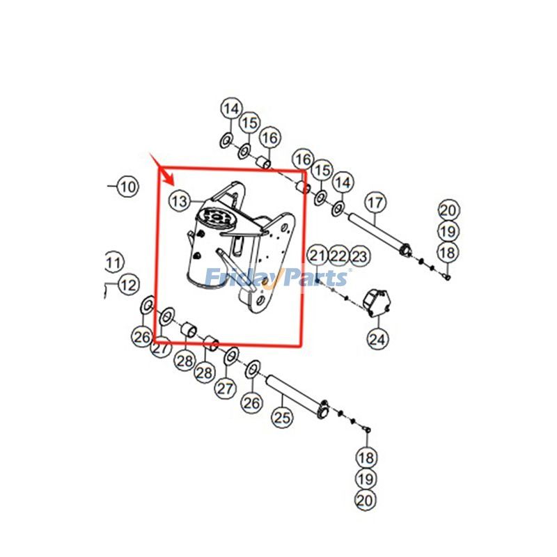 Swing Motor for Aerial Work Platforms