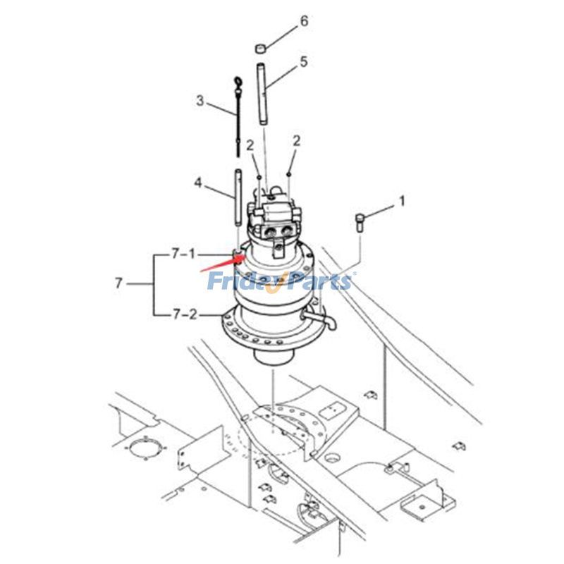 Swing Motor for Excavator