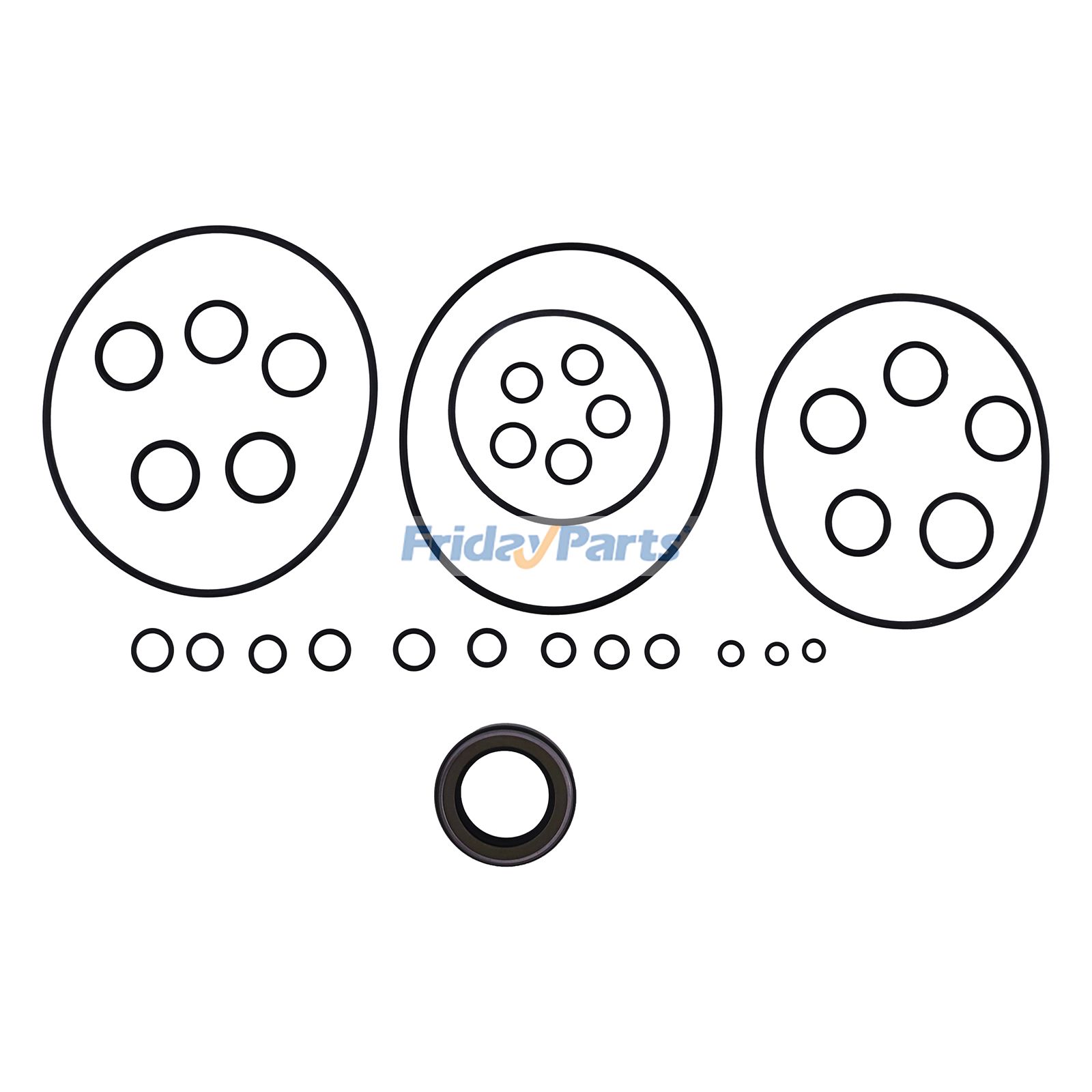Excavator Swing Motor Seal Kit