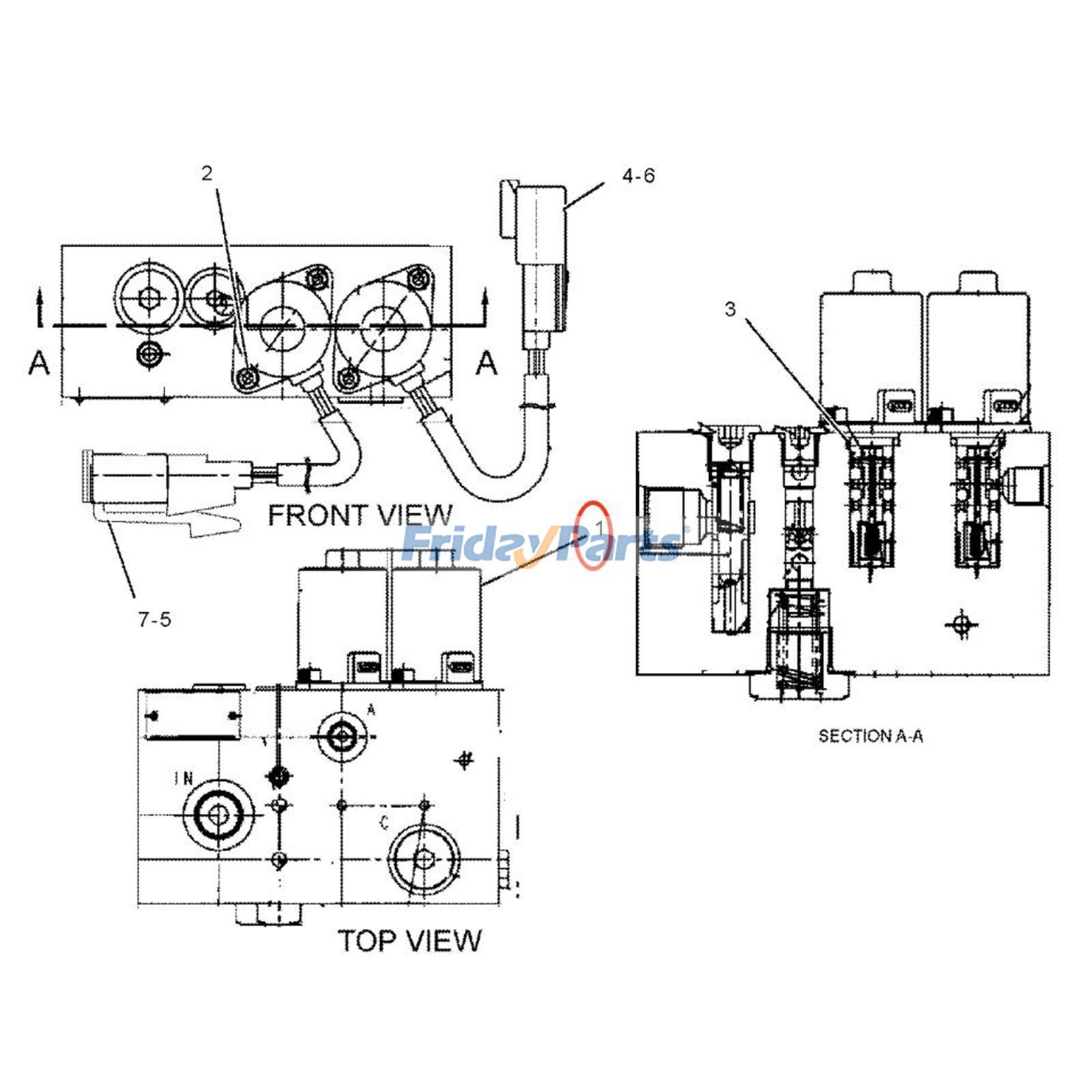 FridayParts Swing Solenoid Valve