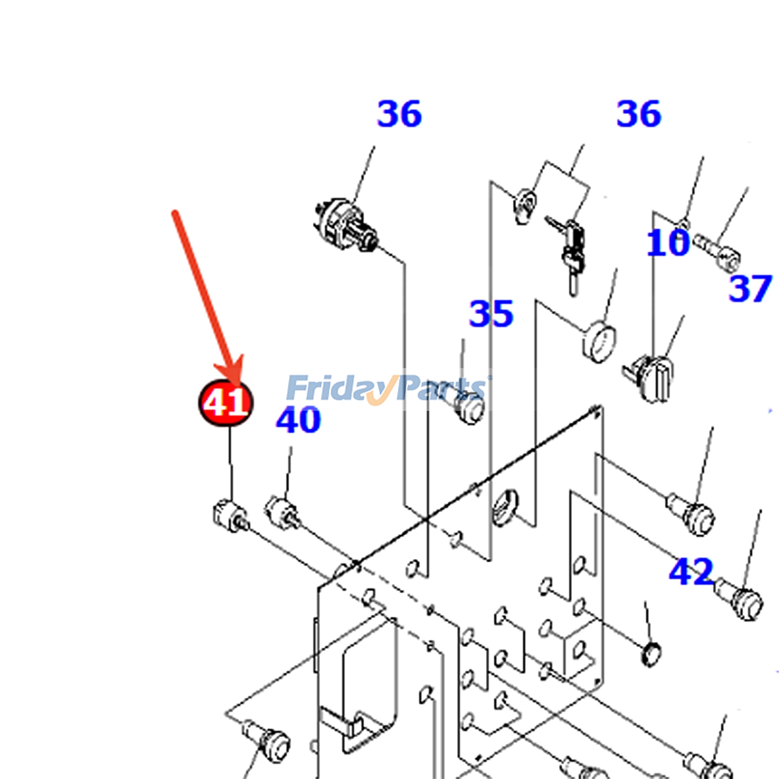 Switch  for Dozer,Engine,Excavator