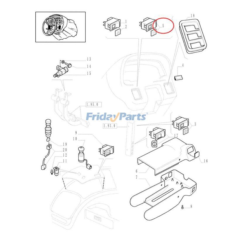 FridayParts Switch 140A 110A 125A 155 190 120 130 140
