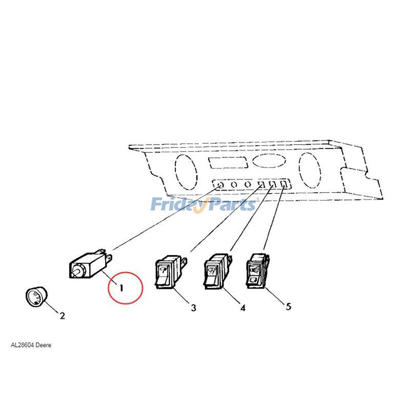  Switch For JOHN DEERE