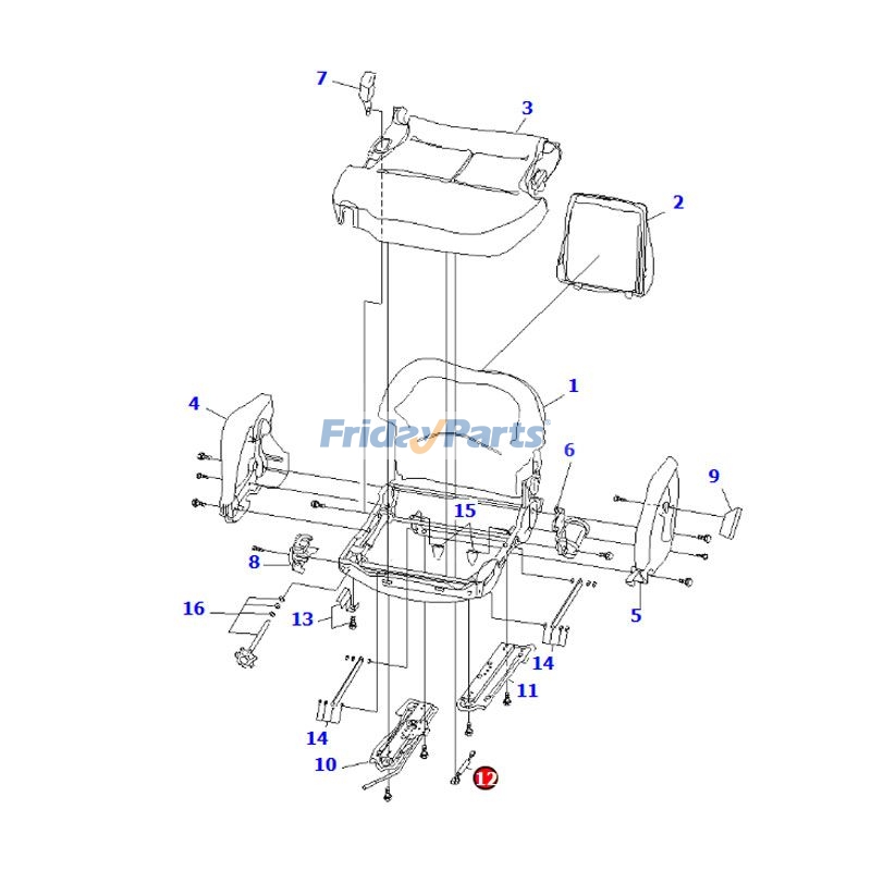 Switch Assembly for Forklift