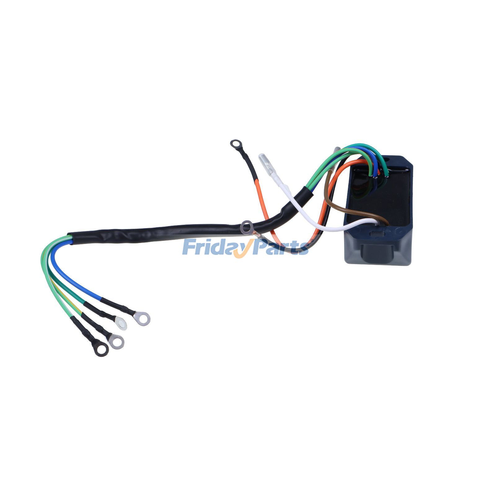 FridayParts Switch Box CDI Power Pack for Mercury Mercruiser 2 Cylinder Outboard