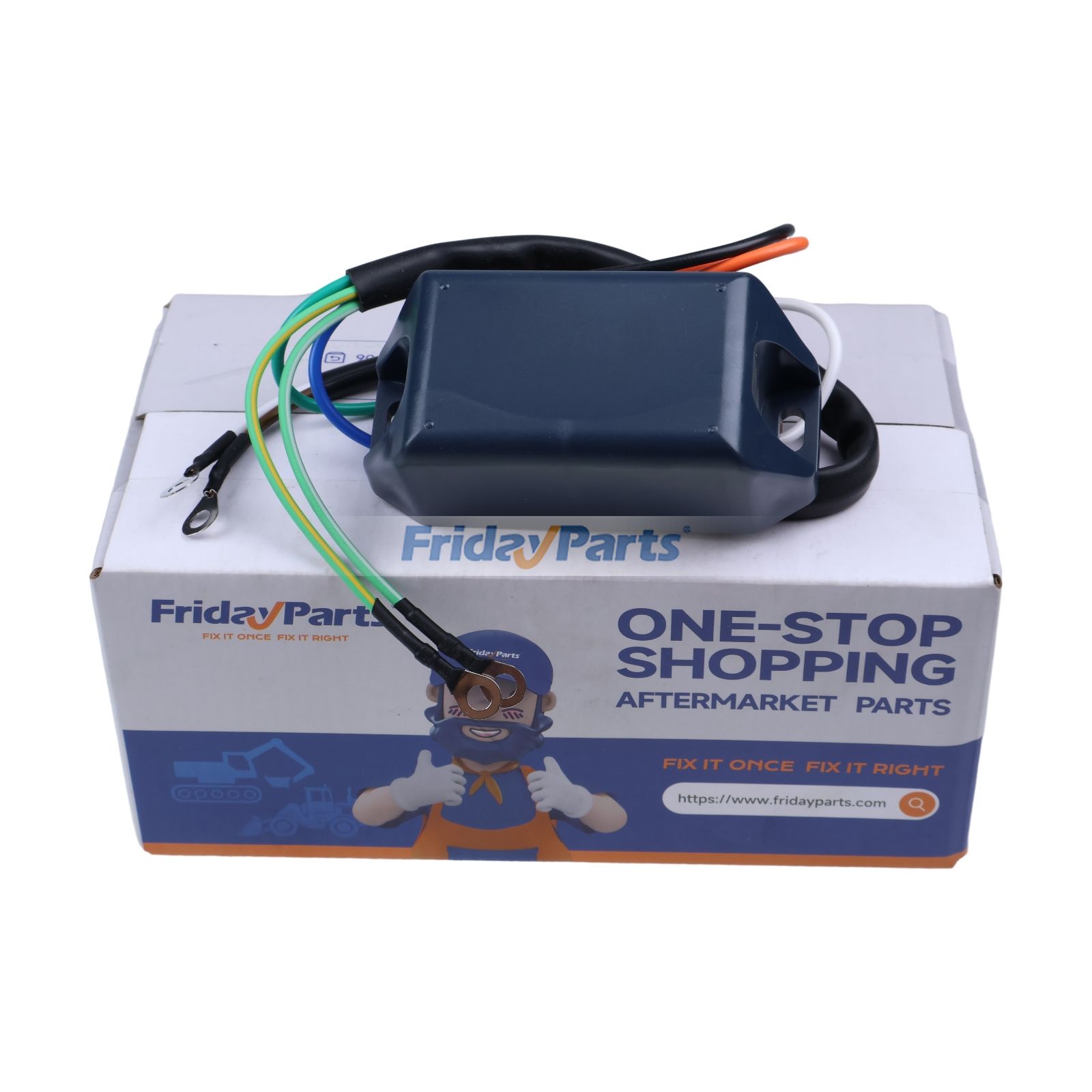 Switch Box CDI Power Pack 339-6222A10 for Mercury Mercruiser 2 Cylinder Outboard Engine 4HP 7.5HP 9.8HP 20HP