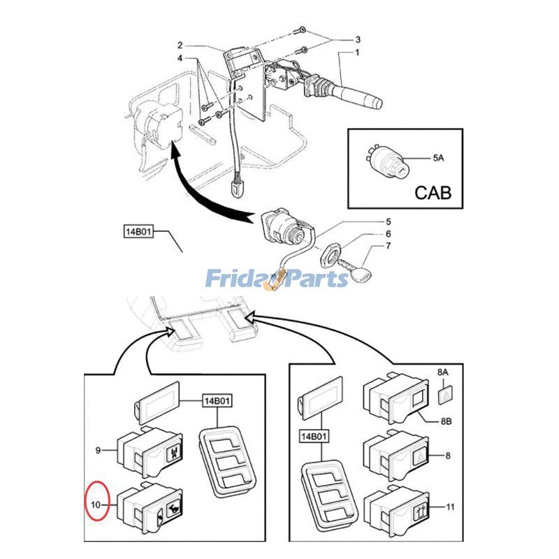 Switch New Holland for Tractor