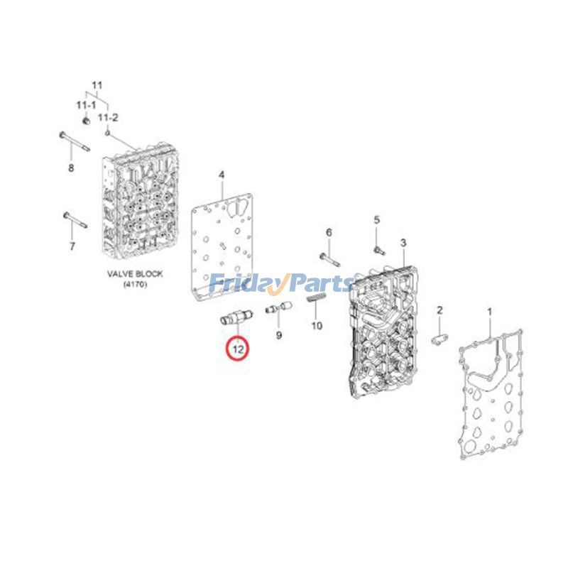 FridayParts Switch HL740-9 HL760-9 180DE 250DE