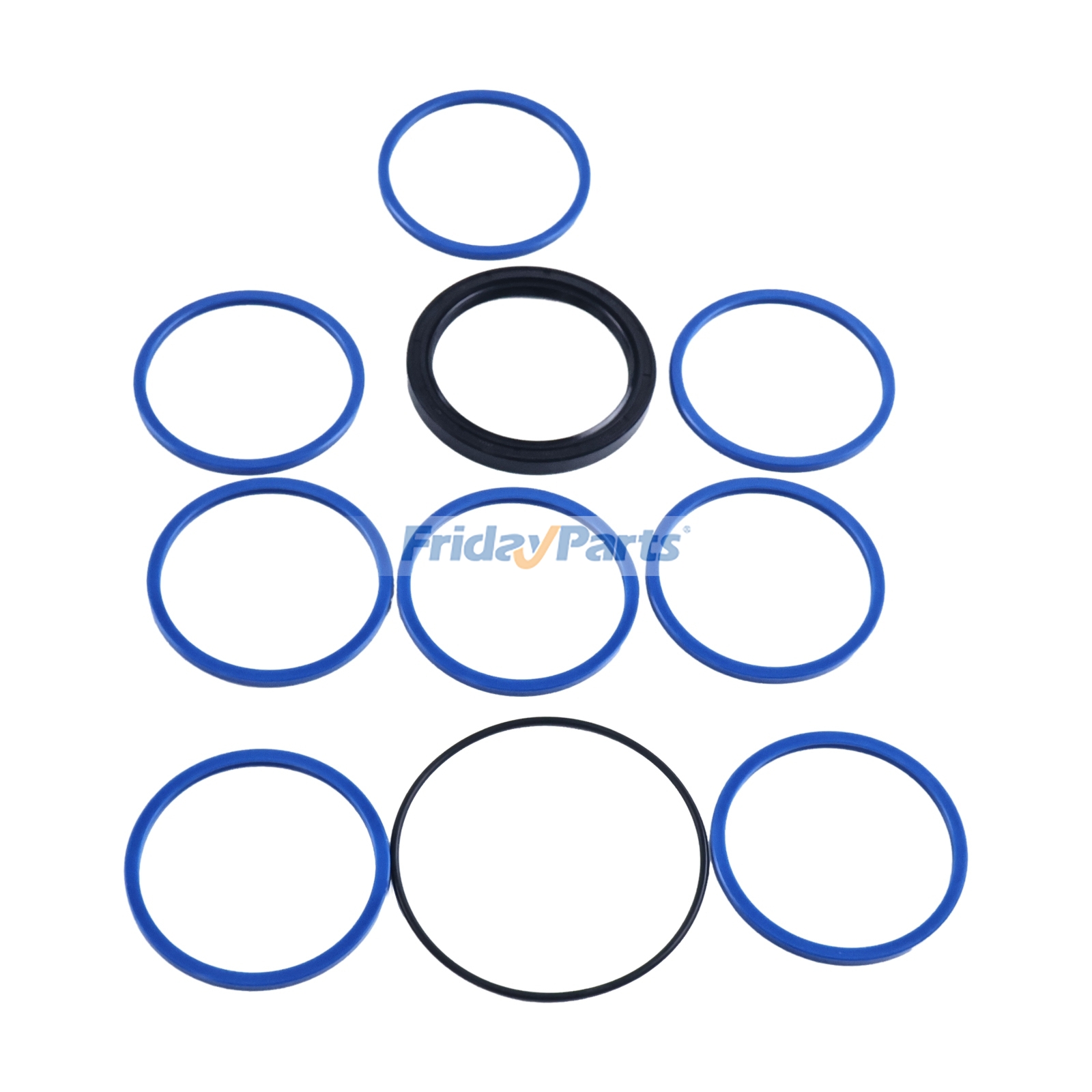 Swivel Center Joint Seal Kit 703-08-23111 for Komatsu Excavator PC25-1 PC30-7 PC38UU-2 PC40-7 PC45-1 PC50UD-2 PC50UU-2 PC75UD-2