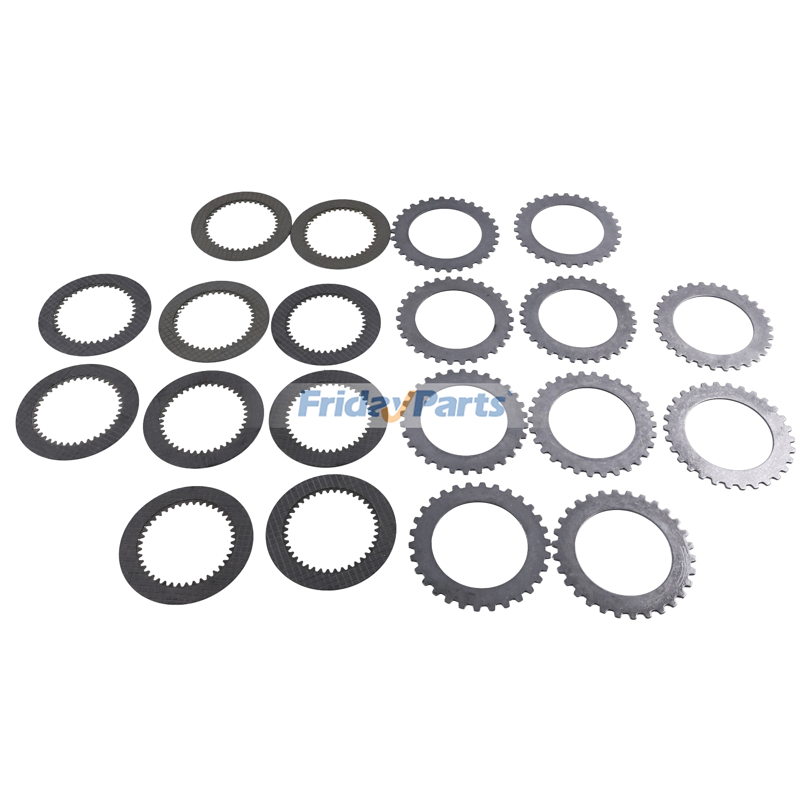 10+10 Pieces Synchro Shuttle Powershift 1st Gear Clutch AT179473 T164626 T381291 T158801 for John Deere 210LE 310E 310G 315SJ 410E 410G 485E 486E 488E