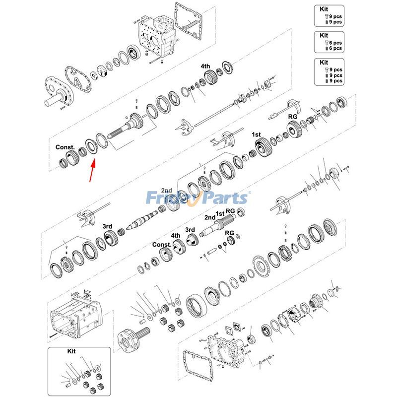 Synchronizer Cone 1316 304 186 for ZF Transmission 16S1650
