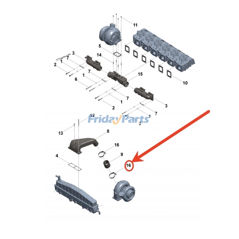 T-Bolt Clamp for Engine