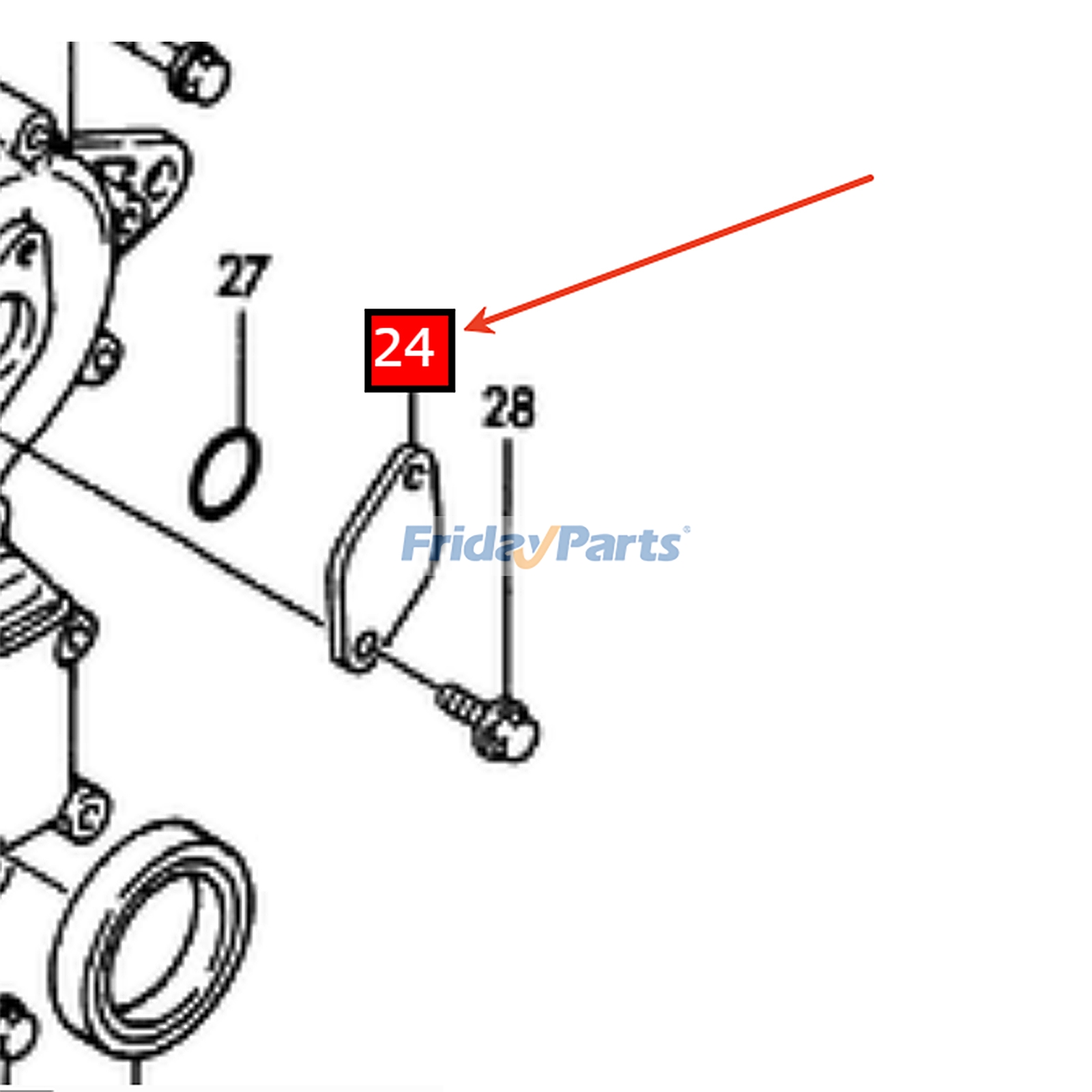 Tapa del tacómetro 121023-01550 121023-01551 para motores Yanmar 2TNE68 3TNE74 3TNE84 3TNM68 3TNM72 3TNV70 3TNV76 