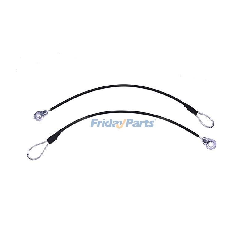 Cable de puerta trasera M159508 para vehículos utilitarios John Deere Gator TH6X4 TX4X2 XUV625i XUV855, 2 unidades de FridayParts