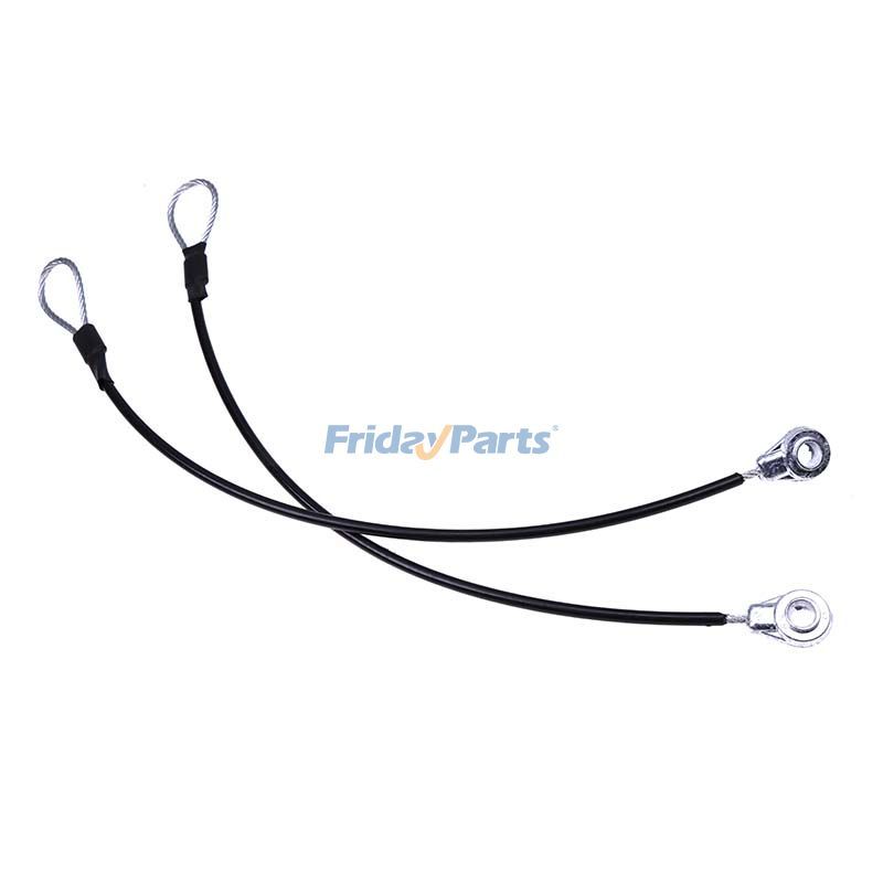 Cable de puerta trasera M159508 para vehículos utilitarios John Deere Gator TH6X4 TX4X2 XUV625i XUV855, 2 unidades