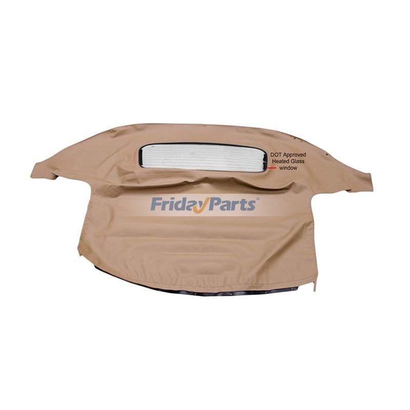 Tan Convertible Soft Top W/DOT Heated Glass Window MW3088W3 for Mazda Miata 1990-2005