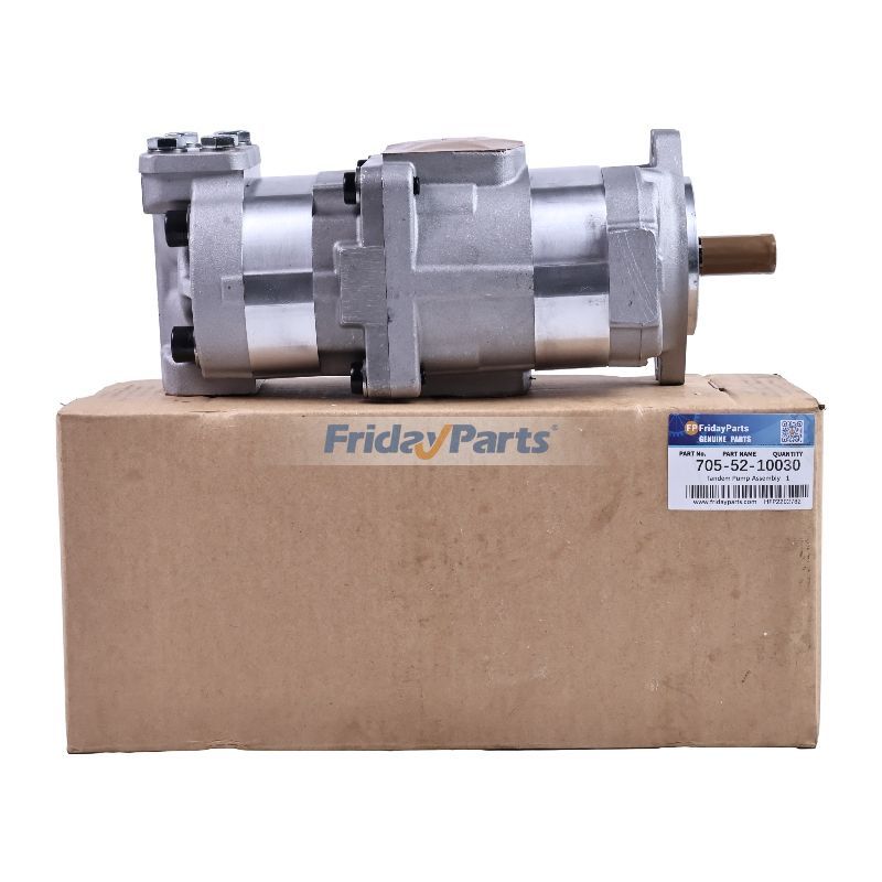 コマツ モーターグレーダー GD405A-1 用タンデムポンプアセンブリ 705-52-10030