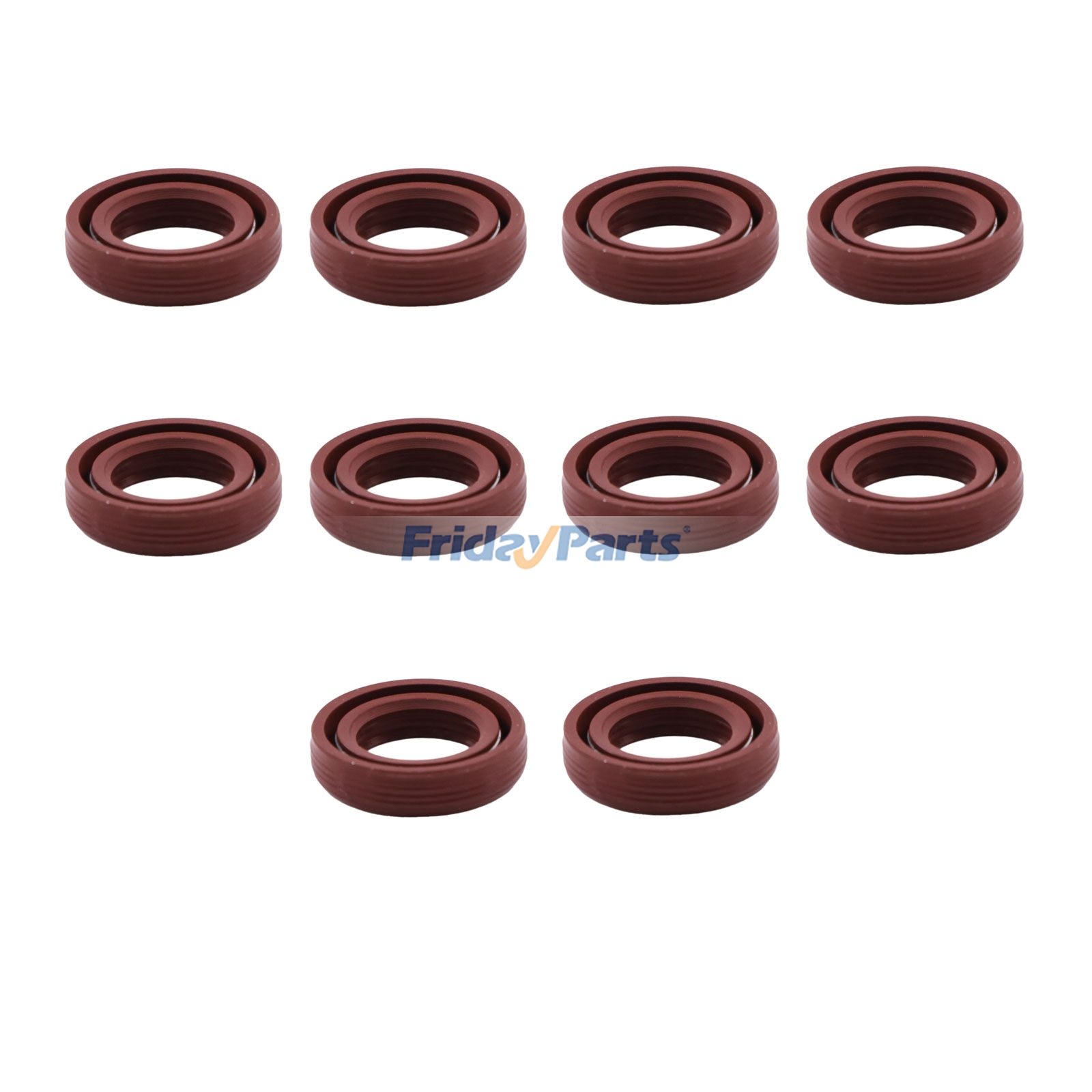 10 Stück Öldichtung M806040 für John Deere Rasentraktoren 1338G 1438 1642H 1646H G110 LT155 LX255 LX266 LX277 LX280 LX288 LX289 S1642 S2048für Für JOHN DEERE