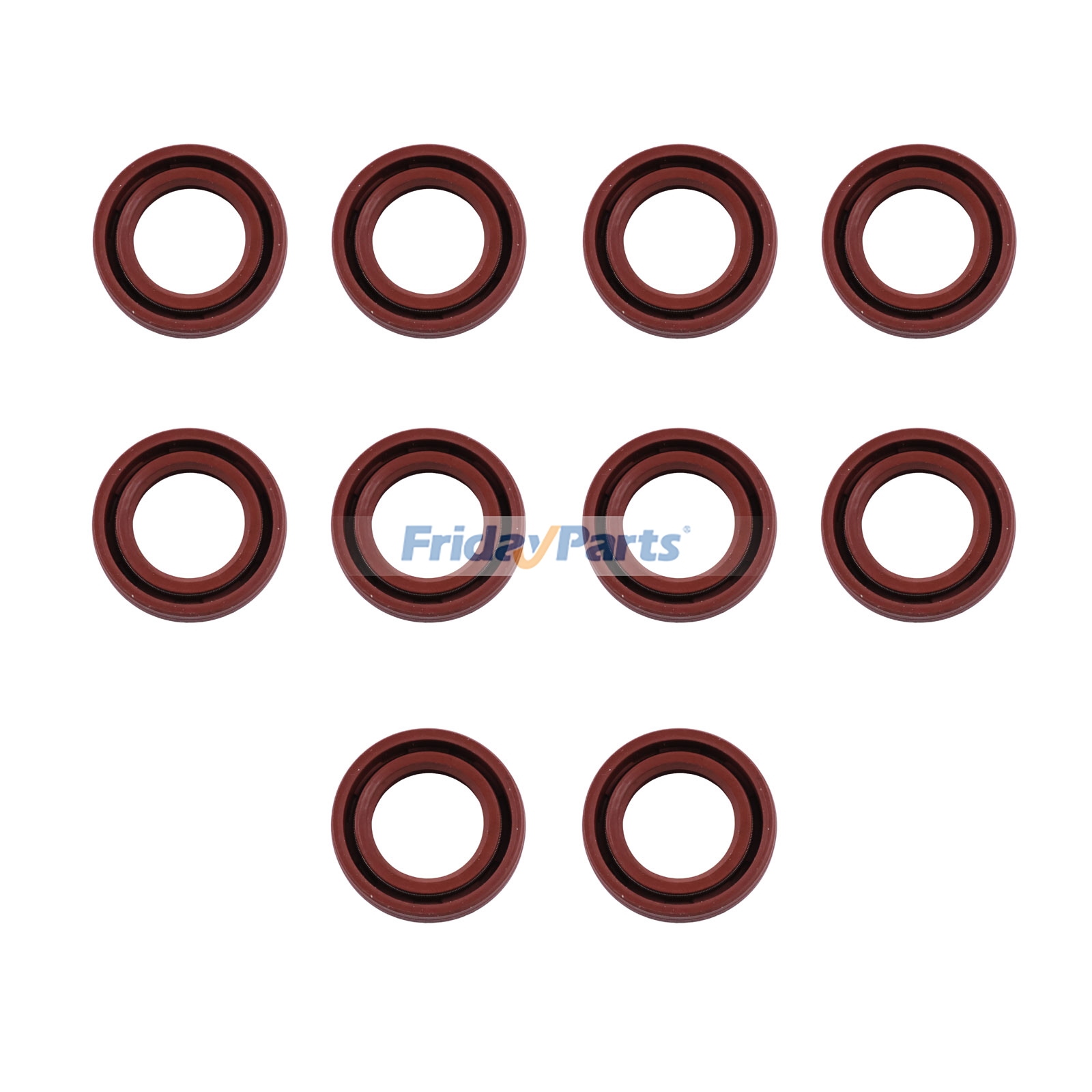 10 Stück Öldichtung M806040 für John Deere Rasentraktoren 1338G 1438 1642H 1646H G110 LT155 LX255 LX266 LX277 LX280 LX288 LX289 S1642 S2048