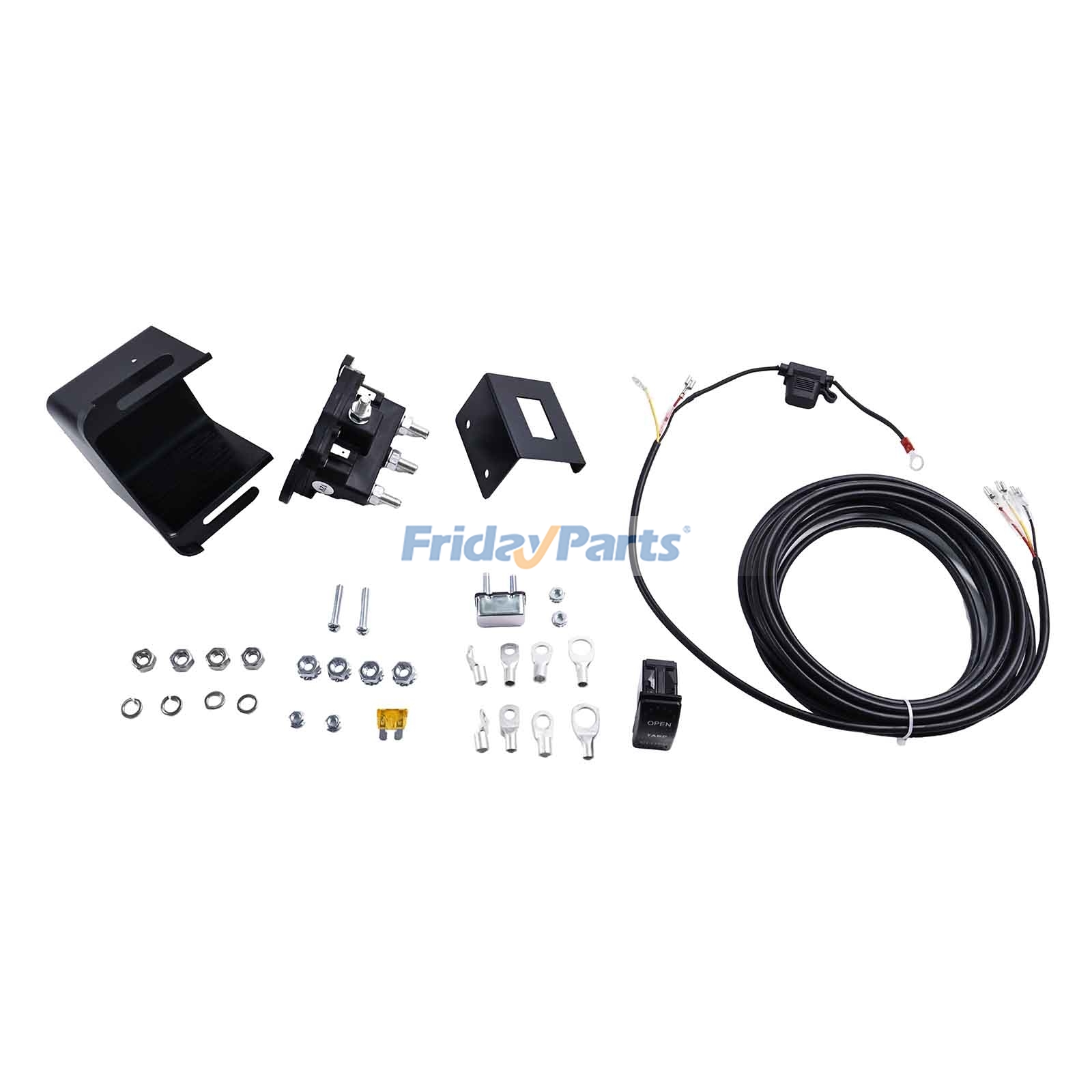 Tarp Rocker Switch Kit With Solenoid for Off-Road Truck
