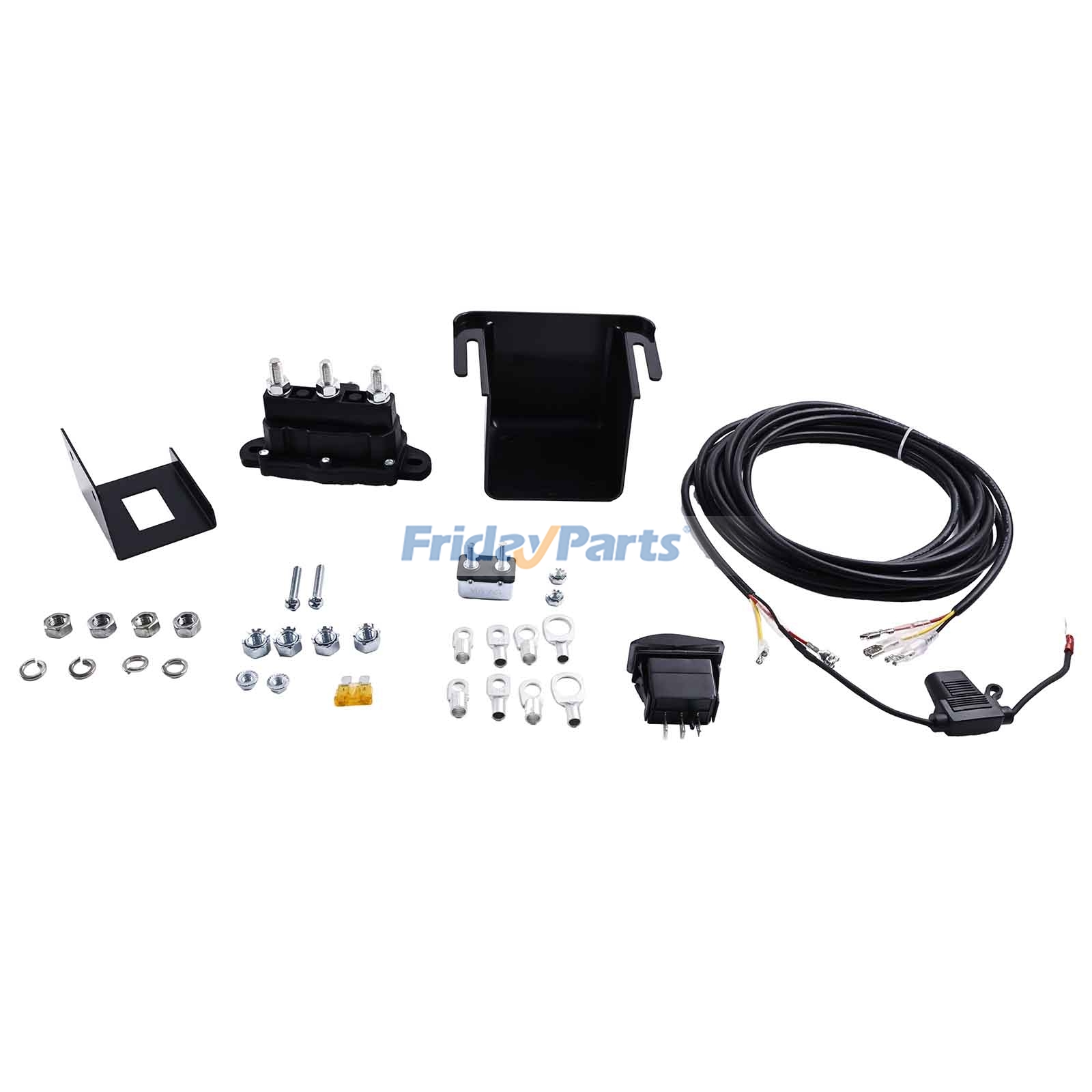 Off-Road Truck Tarp Rocker Switch Kit With Solenoid
