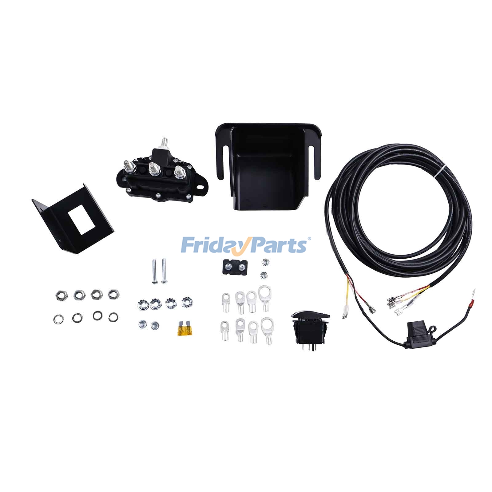 Tarp Rocker Switch Kit With Solenoid Replacement for Buyers Products 5541020
