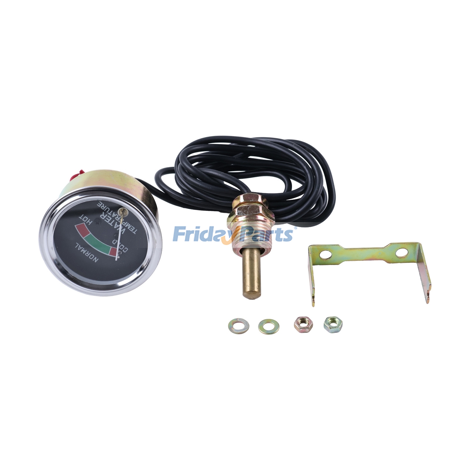Temperature Gauge 194428M91 for Massey Ferguson Tractor 20 40 135 148 150 165 168 175 178 202 203 204 205 444 555 2135 2200 3165 MF 50 65 85 88