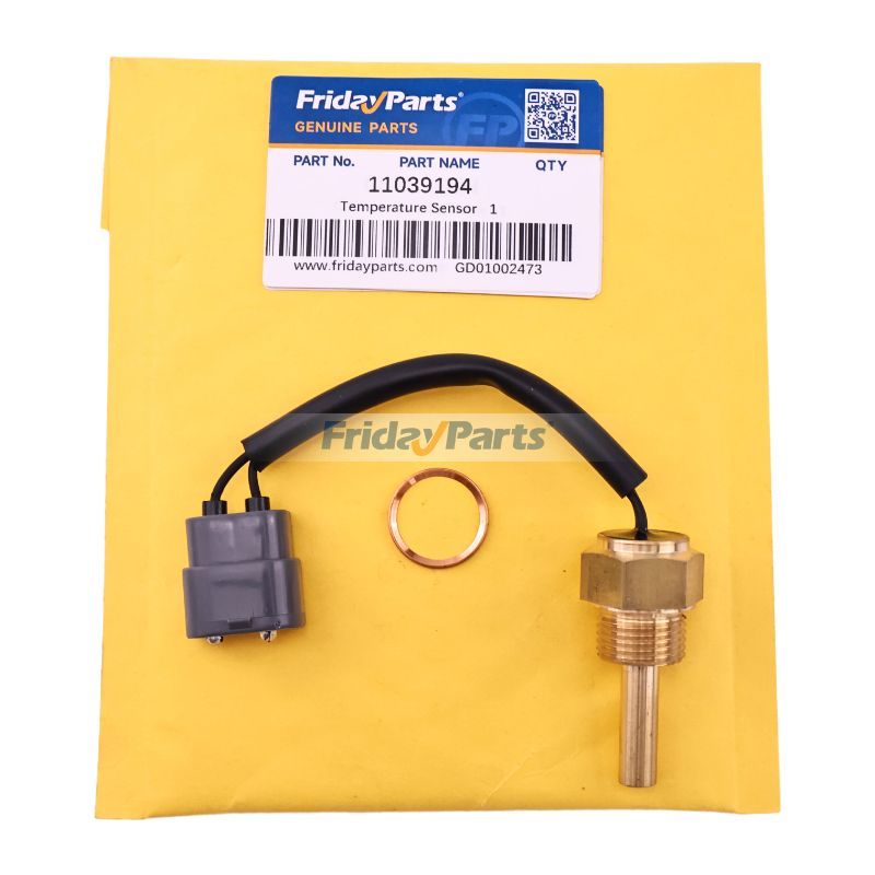Compra Sensor de temperatura 11039194 para excavadora Volvo EC130C EC150C EC130 EW130 EW130C EW150C en Fridayparts