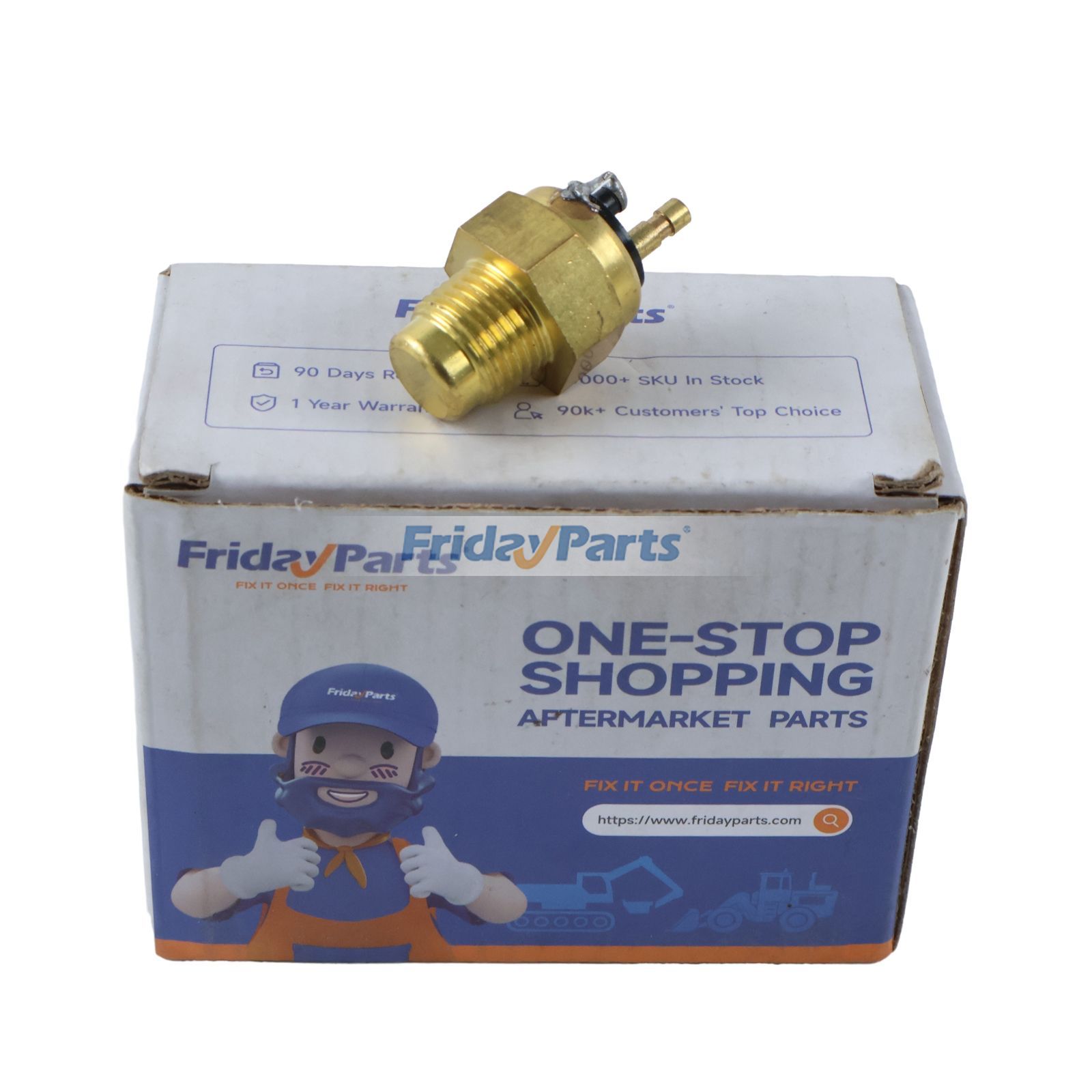 Sensor de temperatura 176-7705 para motor Caterpillar CAT 3003 3013 3014 3024 C0.5 Cargador 902 Compactador CB-334D CB-335D CB-214D CB-224D CB-225D